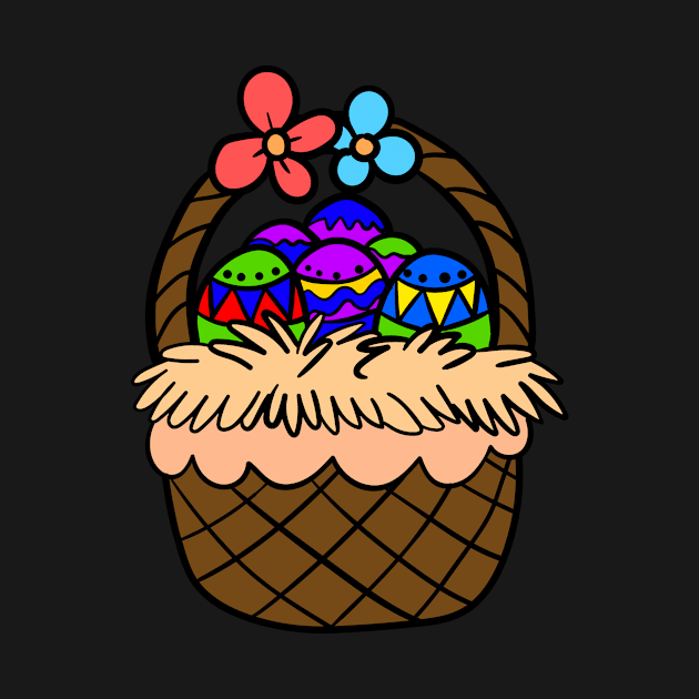 Brown Easter basket by Dominic Becker