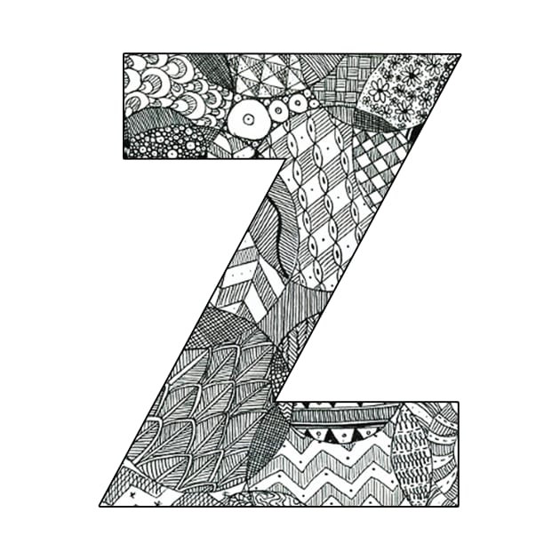 Zentangle Z by ally1021