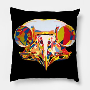 Owl Skull Pillow