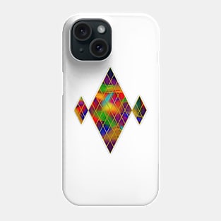 Golden Diamonds, Rainbow Void Phone Case