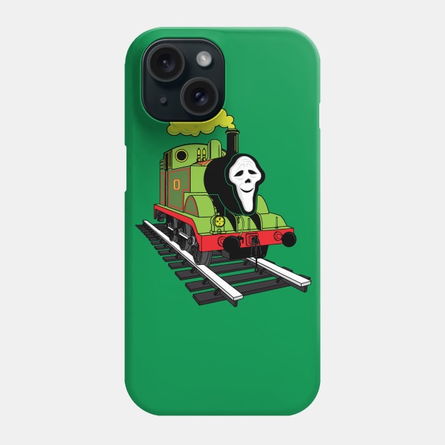 Green Train Phone Case by Daletheskater