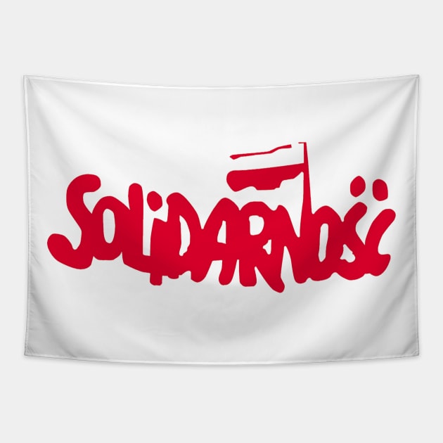 Solidarity - Polish Trade Union and Movement of the 1980s Tapestry by Naves