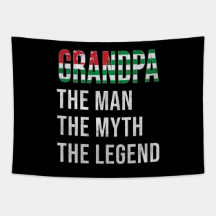 Grand Father Abkhazian Grandpa The Man The Myth The Legend - Gift for Abkhazian Dad With Roots From  Abkhazia Tapestry