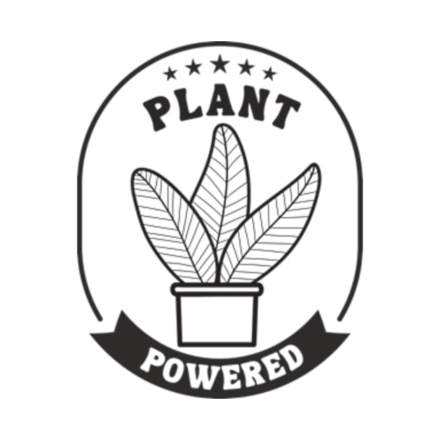 Plant Powered Houseplant In Pot by larfly