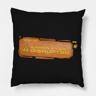 Canon Event Disrupted Pillow