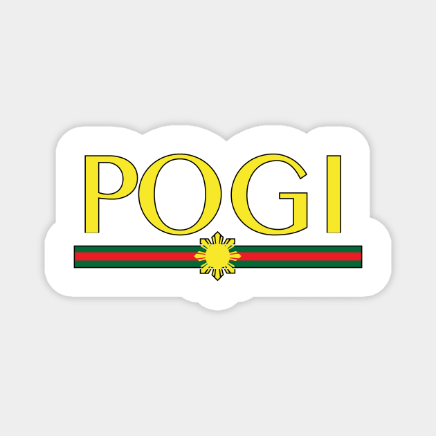 POGI - Handsome in Filipino Magnet by Estudio3e