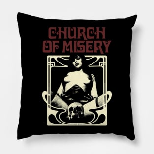 Church Of Misery Band Pillow