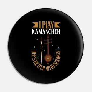 I play Kamancheh Pin