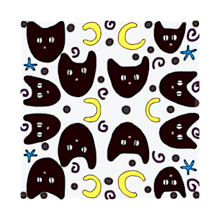 Cat Print #1 T-Shirt