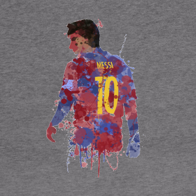 Lionel Messi Painting Messi Hoodie Teepublic