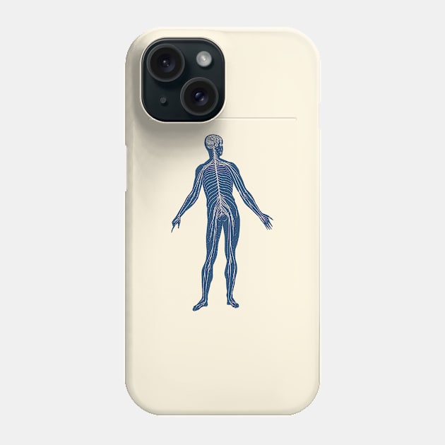 Lymphatic System - Vintage Anatomy Phone Case by Vintage Anatomy Prints