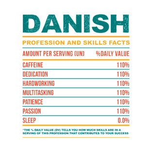 Danish Nutritional Values T-Shirt