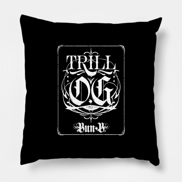 TRILLOG Pillow by undergroundART