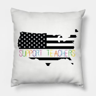 Support Teachers Pillow