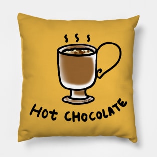 hot chocolate drink Pillow