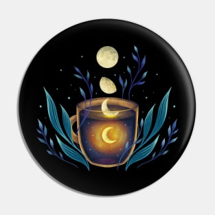 A Cup of Moonshine Pin