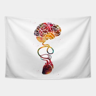 Brain and Heart Tapestry