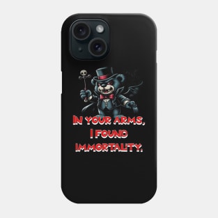 Vampire teddy bear Phone Case