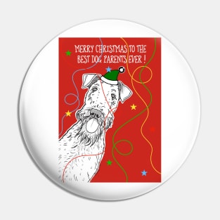 Merry Christmas from the dog Pin