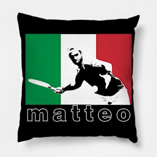 Matteo Berrettini of Italy tennis player Pillow