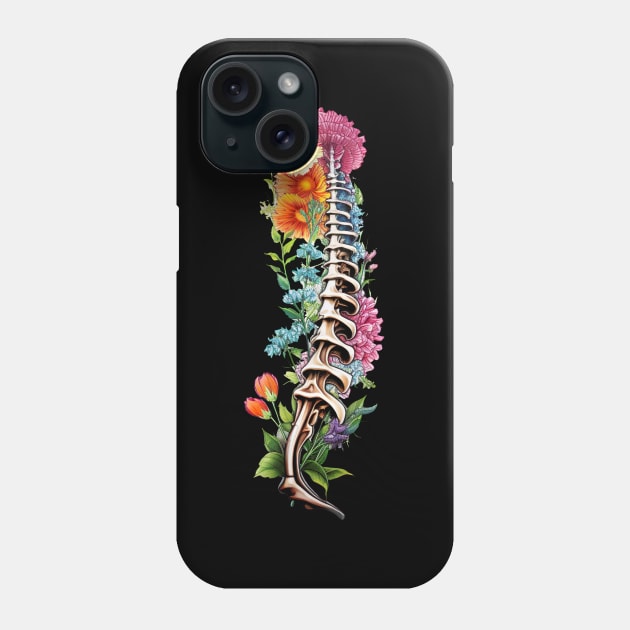 Flower Radiology Phone Case by AssoDesign