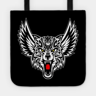 New Airwolf Tribal Logo Design Tote