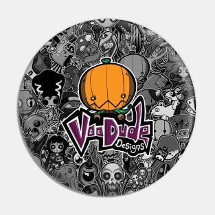 VooDude Collage Pin