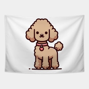 Apricot Poodle Tapestry