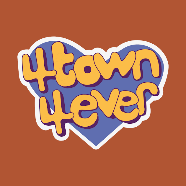 4*TOWN sticker from music video by HoneyLiss