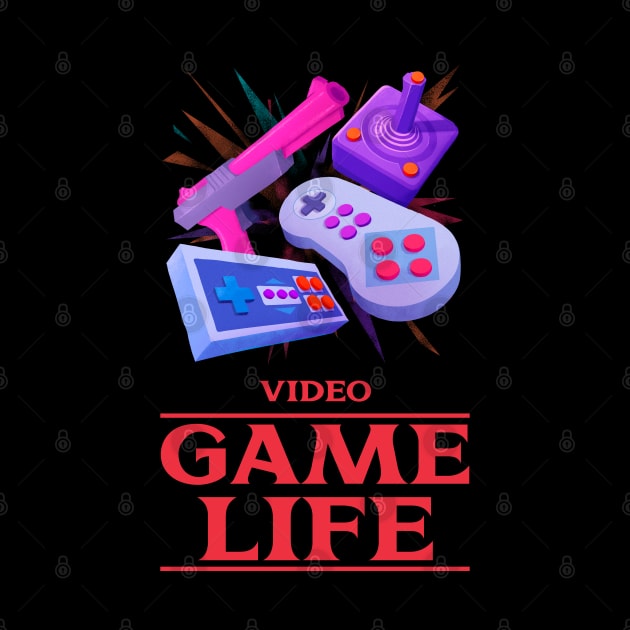 Video game life by Teewiii