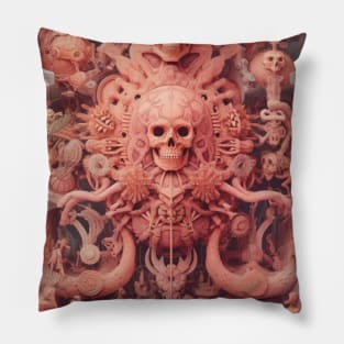 Esoteric Skull Pillow