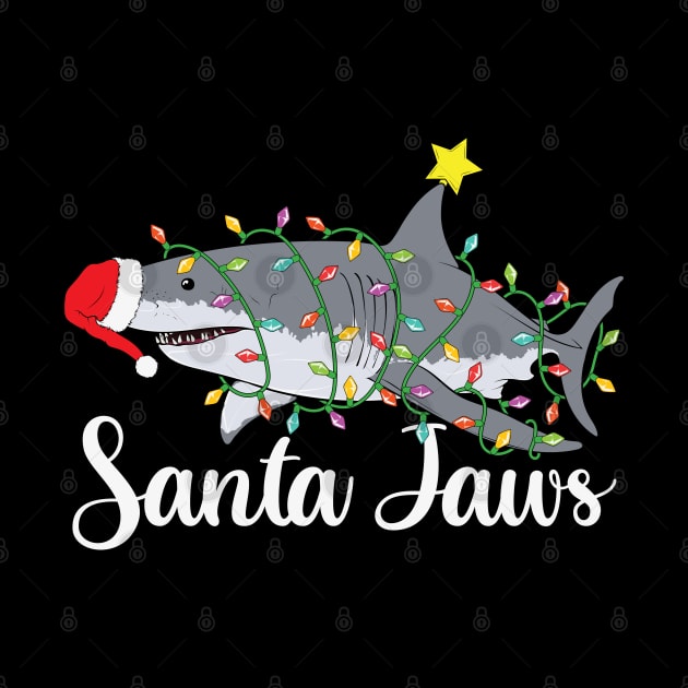 Santa Jaws Shark by FUNNYTIMES