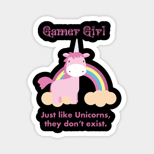 Gamer Girl Magnet by teebits