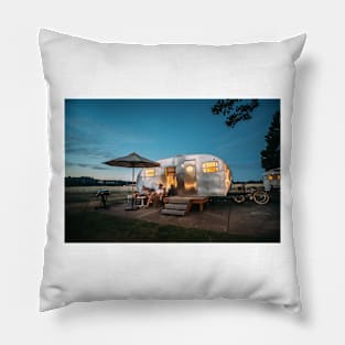 Camping Images Pillow