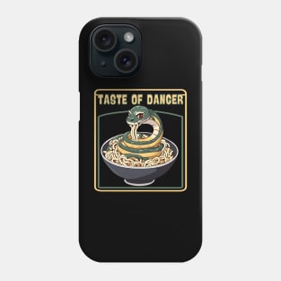 Snake eat noodles Phone Case