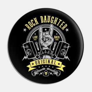 Rock Daughter Pin