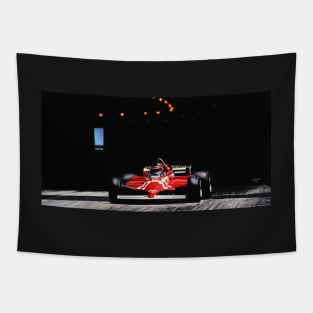 Gilles Villeneuve, Monaco GP, 1981 Tapestry