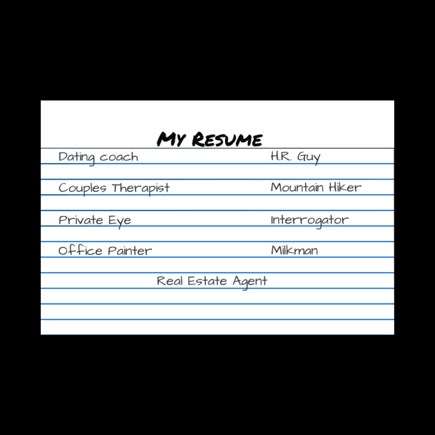 My Resume by FolkBloke