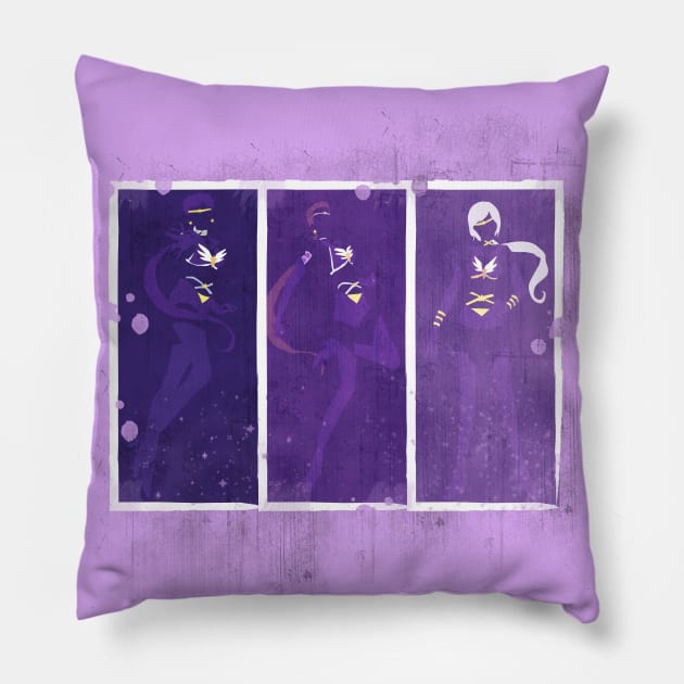 minimalistic pop art  sailor stars design Pillow by mandidesign