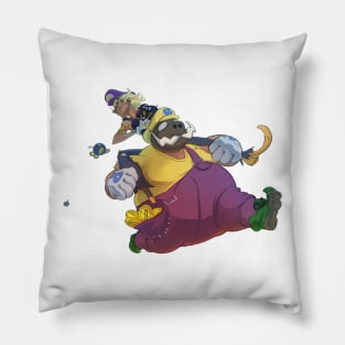 The Junkboys Take the Mushroom Kingdom Pillow