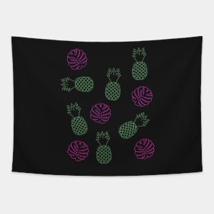 Tropical Pineapple Tapestry