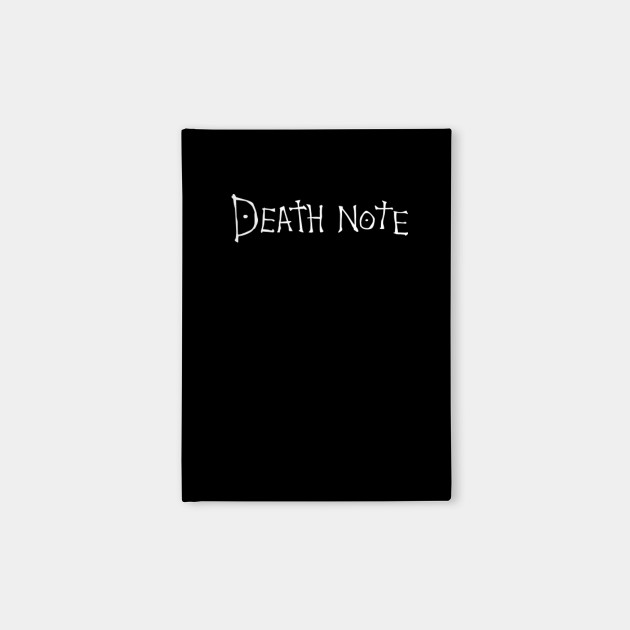 Death Note Death Note Notebook Teepublic