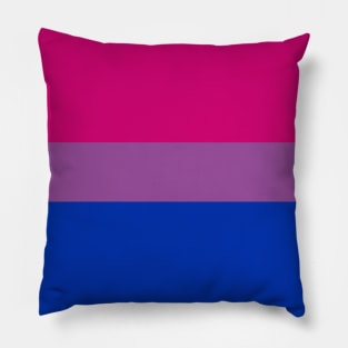 Proud Bisexual Pride Flag (Proud LGBT LGBTQ+ Community Pride Flag) Pillow