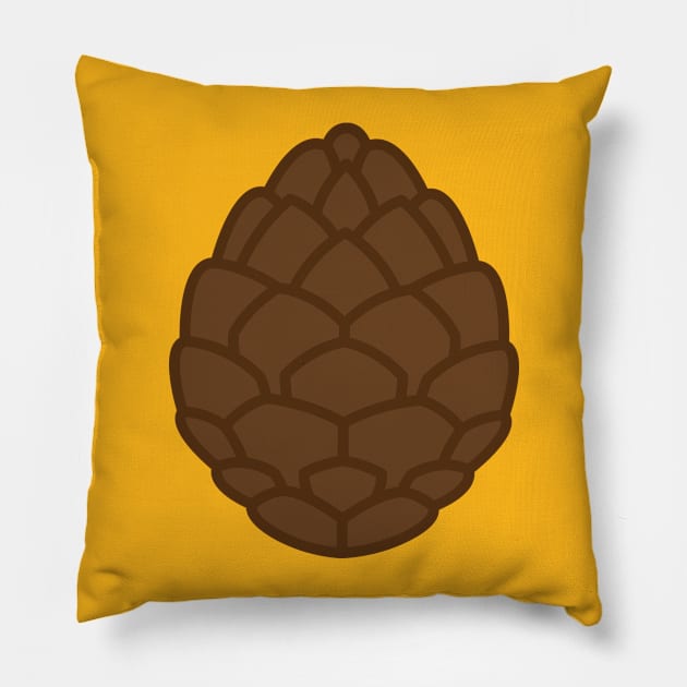 pinecone Pillow by melikeozmen