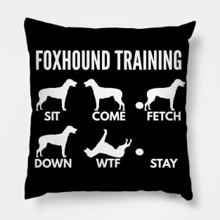 Foxhound Training English Foxhound Tricks Pillow