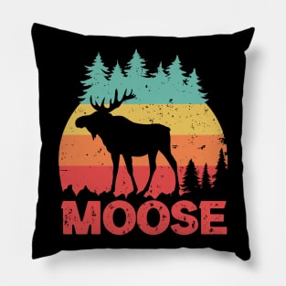 moose heartbeat lover,moose gift animal deer nature in alaska elk Pillow