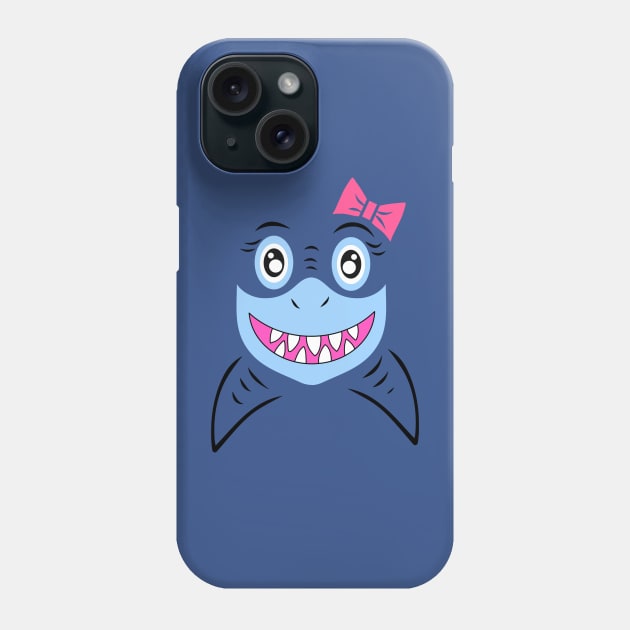 Girl Shark Phone Case by faiiryliite