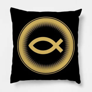 Christian fish Pillow