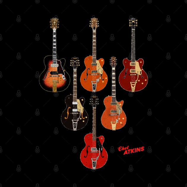 Chet Atkins Iconic Guitars by Daniel Cash Guitar