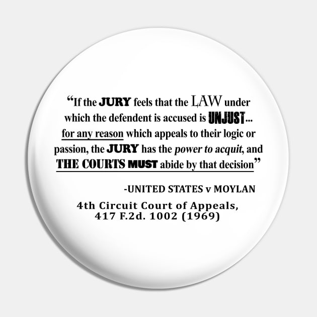 Jury Nullification Case Law Quote Pin by sovereign120